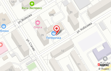 ООО Молпродукт на улице Кобозева на карте