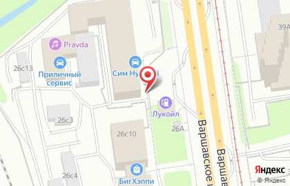 Женская автошкола ЯПрава на Варшавском шоссе на карте