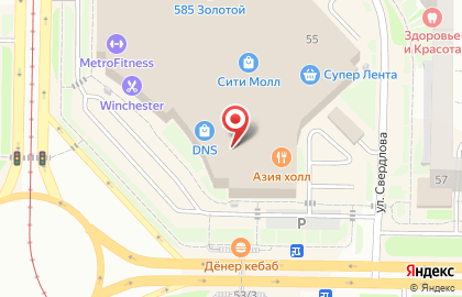 Yota в Кемерово на карте