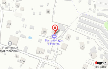 Гостевой дом у Иветты на карте