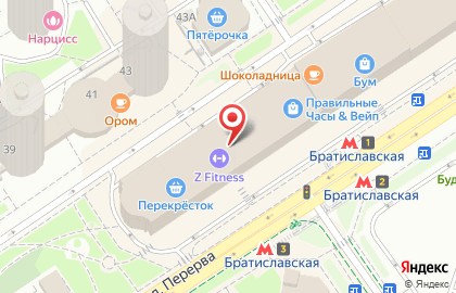 Ювелирный салон Линии Любви на Братиславской на карте