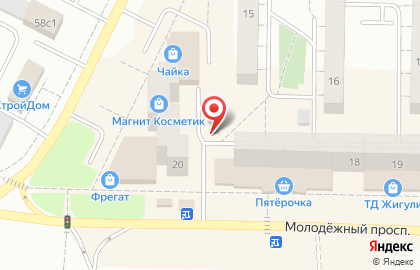 Магазин Сладкий домик в Жигулёвске на карте
