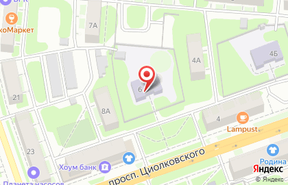 Станция юных техников, МБОУ, г. Дзержинск на карте
