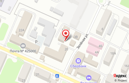 Юридическая фирма на Зелёной улице на карте