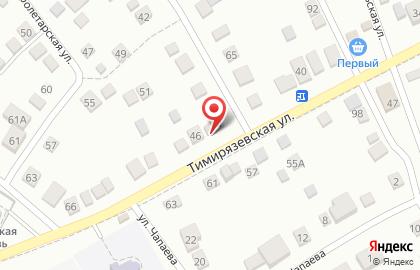 Магазин разливных напитков на Тимирязевской улице на карте