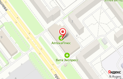 Бьюти-студия Богиня & kosmetik на проспекте Туполева на карте