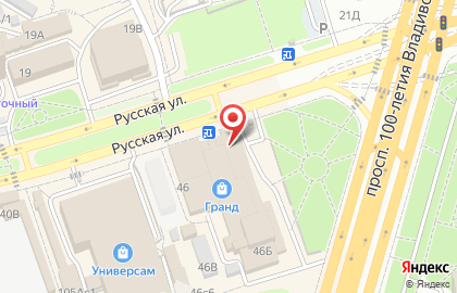 Банкомат СберБанк на Русской улице, 46 стр 3 на карте
