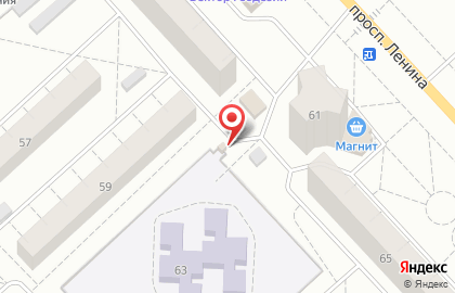 Сеть булочных Асканиа на проспекте Ленина на карте
