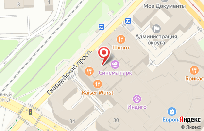 Билетный оператор Kassir.ru в Центральном районе на карте