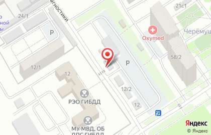 Центр страхования и автоуслуг ОренКаско в Ленинском районе на карте