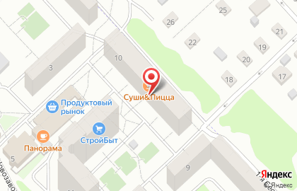 Салон красоты Афродита на Новозаводской улице на карте