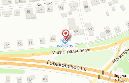 Автосервис Vostok-35 на карте