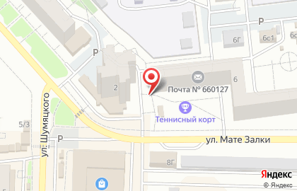 Исток на улице Мате Залки на карте
