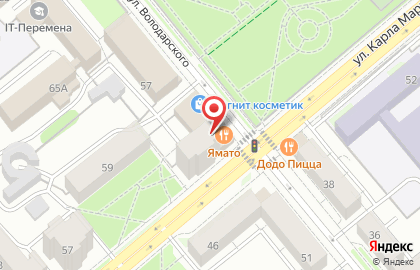 Супермаркет Эллада на карте
