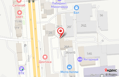 Рекламное агентство Вездеход в Коминтерновском районе на карте