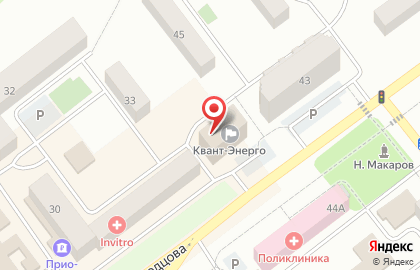 Страховая компания Росгосстрах в Северном микрорайоне на карте
