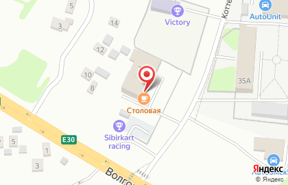 Автомагазин в Омске на карте