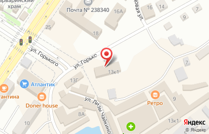 Faberlic на улице Горького на карте