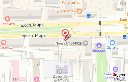 Ателье мод в Советском округе на карте