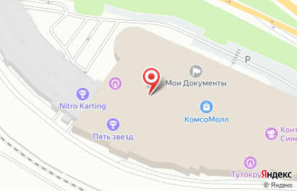 Мини-кофейня Coffee YARD в Октябрьском районе на карте