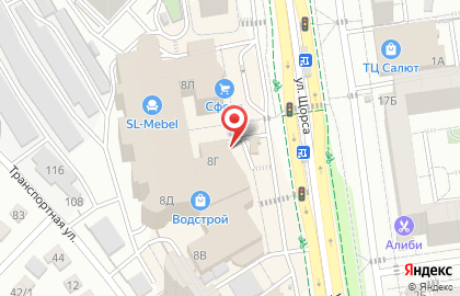 Центр обоев Премьера на улице Щорса на карте
