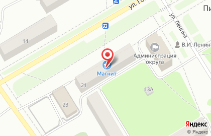 Супермаркет Магнит в Петрозаводске на карте
