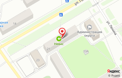 Аптека Невис в Петрозаводске на карте