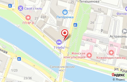 Аптека Будь здоров на улице Красная Набережная на карте