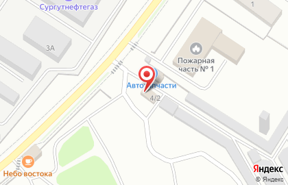 Шиномонтажная мастерская в Ханты-Мансийске на карте