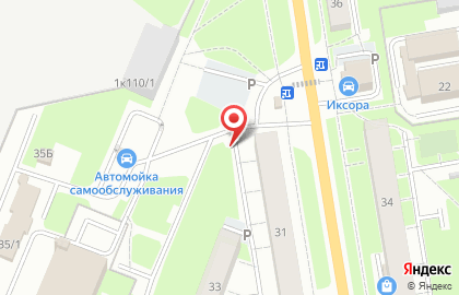 Киоск по продаже хлебобулочных изделий в Нижнем Новгороде на карте