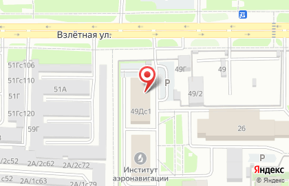 Институт аэронавигации сибирский филиал на карте