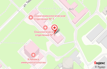 Городская клиническая больница №1 на улице Залесского на карте