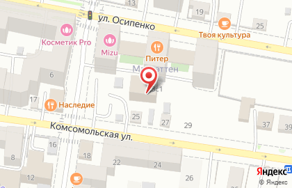 Медицинский центр Медис на Комсомольской на карте