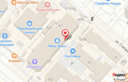 Салон мебели Комплекс-Мебель на проспекте Комарова на карте