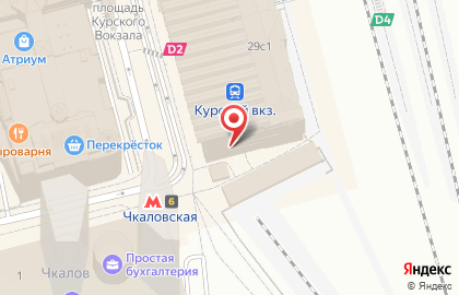 Кафе быстрого питания в Москве на карте