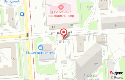 Шиномонтажная мастерская на площади Карла Маркса на карте