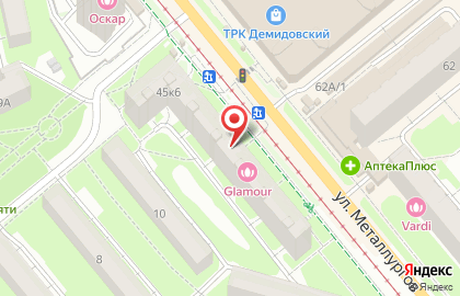 Магазин цветов в Туле на карте