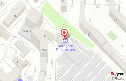 Типография Экспресс на Минской улице на карте