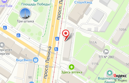 Совкомбанк в Туле на карте