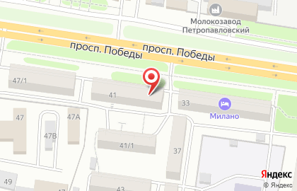 Пятница в Петропавловске-Камчатском на карте