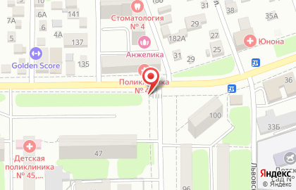 Киоск по продаже хлебобулочных изделий в Советском районе на карте