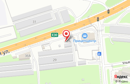 Центр автосервиса на Ульяновской улице на карте