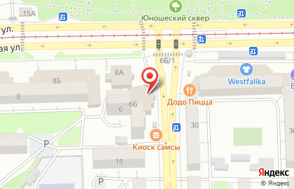 Банкомат Авангард в Октябрьском районе на карте