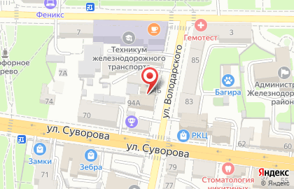 Сервисный центр Makita на улице Володарского на карте