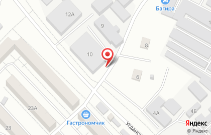 Автостоянка на Автомобильном проезде, 10 на карте