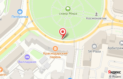 ОАО Национальный банк ТРАСТ на улице Мира на карте
