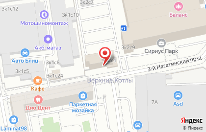 Русское такси на карте