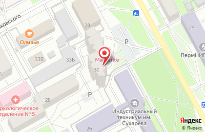 Пермский филиал Банкомат, СКБ-банк на улице Советской Армии на карте