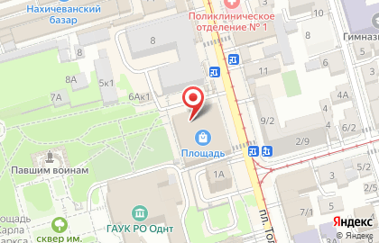 Мебельная компания Много Мебели на площади Толстого на карте