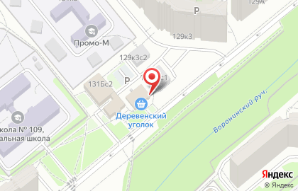 Магазин овощей и фруктов в Москве на карте